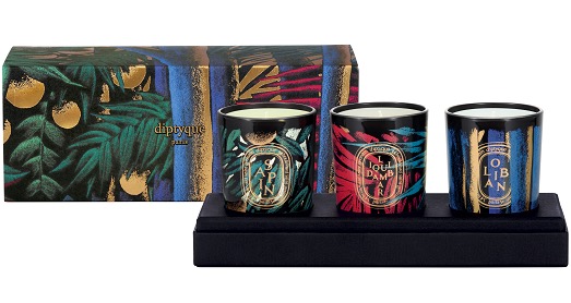 diptyque Holiday 3 mini candle set