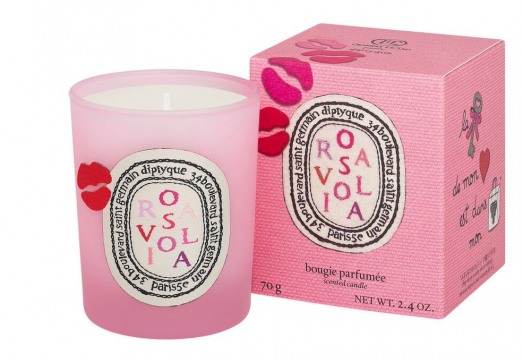 diptyque rosaviola candle small